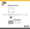 หลอด LED BULB A95 ขั้ว E27