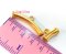 โค้งทอง90% ทองแท้รุ่น ยาว 3.5 cm