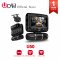 UCAM กล้องติดรถยนต์รุ่น U50 3กล้อง 2K กล้องหลัง HD ดูผ่านมือถือได้ เชื่อมwifi ผ่านแอ้พroadcam