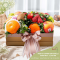 PB13 Fruit & Flower Gift Box