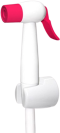RS-909-PI สายฉีดชำระ สีขาว-ชมพู