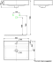 WP-F420T8-WT อ่างล้างหน้า แบบวางบนเคาน์เตอร์ รุ่น ACACIA SUPASLEEK