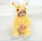 ชุดบอดี้สูทแฟนซี POKEMON สีเหลือง