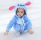 บอดี้สูทแฟนซี  STITCH สีฟ้า