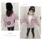 เสื้อกันหนาว KOREA สีชมพู