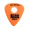 Cleartone Star Pick Blister Pack.60MM Orange