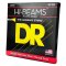 DR Strings Hi-Beam Stainless Steel Bass Guitar Strings - .045-.125 Medium 5-String Super Long Scale