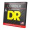 DR Strings Lo-Rider Stainless Steel Electric Bass Strings Long Scale Set - 4-String .045-.105 Medium