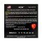 DR Strings Hi-Def Neon Multi-Color K3 Coated Electric Guitar Strings - .009-.042 Light (2 PACK)