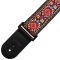 Richter Retro Red Guitar Strap