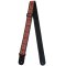 Richter Retro Red Guitar Strap