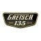 Gretsch 135th Anniversary Tin Sign