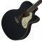 Gretsch G5022CWFE Rancher Falcon Jumbo Cutaway Acoustic-Electric Guitar - Black