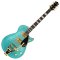 Gretsch G6229TG Limited-Edition Players Edition Sparkle Jet BT Electric Guitar With Bigsby and Gold Hardware Ocean Turquoise Sparkle