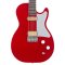 Harmony Standard Jupiter Thinline Electric Guitar w/Case, Cherry