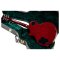 Heritage Custom Shop Core Collection H-150 Electric Guitar with Case Dark Cherry Sunburst Artisan Aged