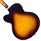 Heritage Standard Eagle Classic Hollow Electric Guitar With Case, Original Sunburst