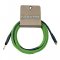 Rattlesnake Cable Snake Head Gold 15' (R/S) Mean Green