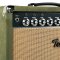 Two Rock Traditional Clean 40 Watt Combo D-Style Moss Green Suede Cane Grill Silver Skirted Knobs