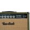 Two Rock Traditional Clean 40 Watt Combo D-Style Moss Green Suede Cane Grill Silver Skirted Knobs