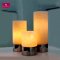 Angel Stone - Cylinder Lamp Butter Stainless