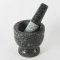 Stone mortar and pestle