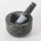 Stone mortar and pestle 6"