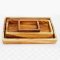 Wooden tray Size M 9x19.5x3 cm.