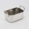 Bain-marie pan ,heavy,stackable,s/s, 15.5x10.5x7.5 cm.  1.2 lt.