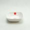 Melamine square bowl 5" White