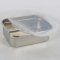 Stainless steel box with lid 5.8 lt.