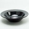 Deep round bowl 12.5 " Black