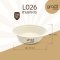 Grace Simple Bowl 350 ml. 50 pcs L026