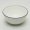 18 cm. bowl- Black Dot