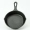 Round cast iron pan 16 cm.