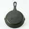 Round cast iron pan 16 cm.