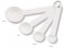 Plastic Measuring Spoons (4 Pcs/Set)