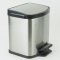 Stainless steel trash Foot pedal with cover 5 Lt.