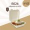 กล่องอาหาร เกรซซิมเปิล 8" 1000 มล. 50 ชิ้น/แพ็ค B026