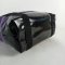 Shoulder bag with zipper 44.5x38x13 cm. Purple-Black
