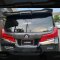 คิ้วฝากระโปรงท้ายเคฟล่า สำหรับรถยนต์ ALPHARD 30 รุ่นปี 2018-2021 คิ้วฝากระโปรงท้ายติดรถยนต์อัลพาร์ด 30 คิ้วฝากระโปรง คิ้วกระโปรงหลัง