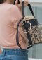 A11601 Samira Leopard Bucket Bag