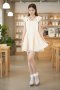 Creamy Listo Dress-Vanille DI8105