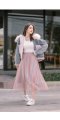 Diana Pink Fur Jacket