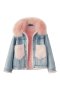 Diana Pink Fur Jacket
