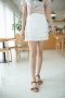 White Lace Skirt BI8704