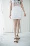 White Lace Skirt BI8704