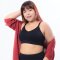 Support Bra [Plus Size] บราไร้ตะเข็บดีไซน์ซัพพอร์ตขนาดใหญ่พิเศษ 2XL รหัส TBRA10 สีดำ