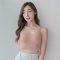 Tee Bra บราไร้ตะเข็บสายเดี่ยวตัวยาวเสริมฟองน้ำ