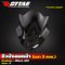 ชิวบังลมหน้า (หนา 3 mm.) สีดำ #NINJA-300 ROTTAE